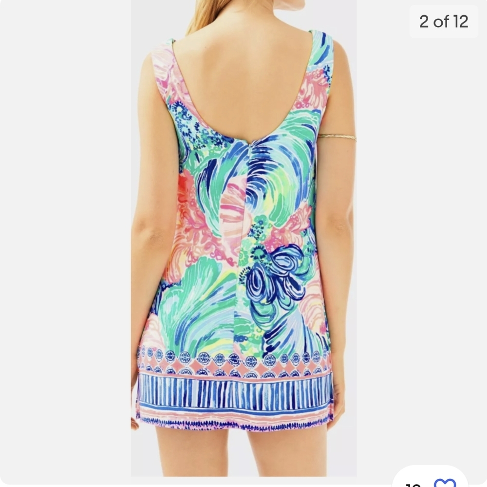 LILLY PULITZER | Donna Romper Multi-Color Beach Please - Picture 2 of 5
